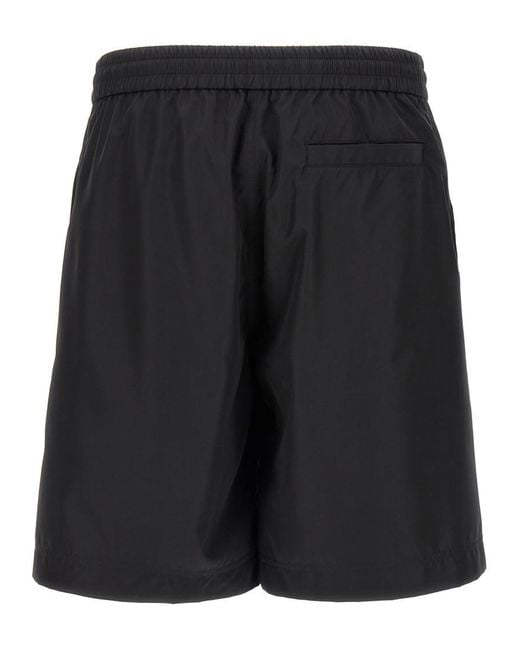 Givenchy Black Track Shorts for men
