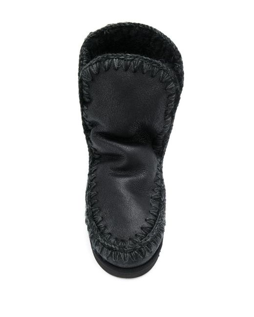 Mou Black Eskimo Boots