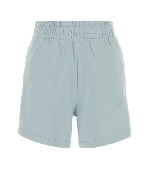 Anine Bing Blue Cotton Solid Activewear