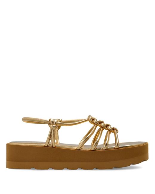 Gianvito Rossi Brown Slip-On Sandals