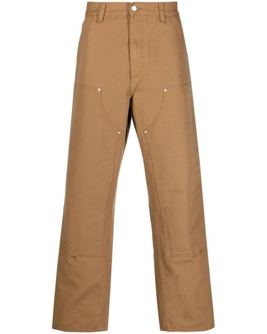 Carhartt Brown Double Knee Pant I031501 for men