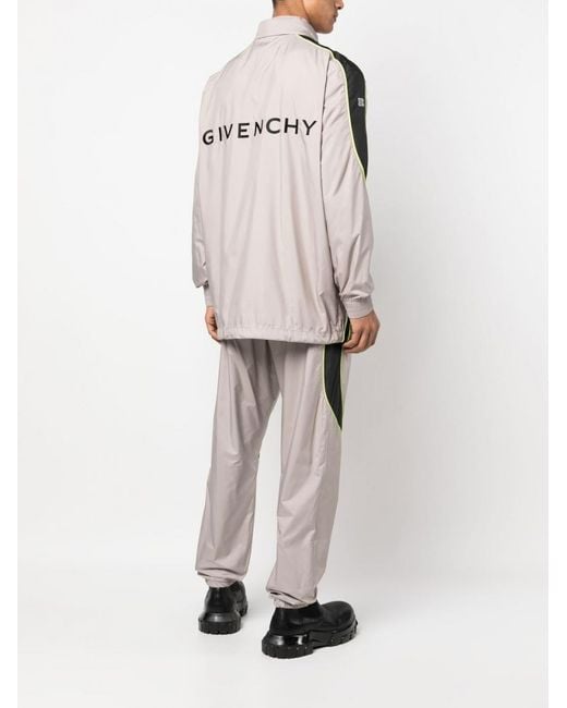 Givenchy Gray Oversized Jogging Jacket for men