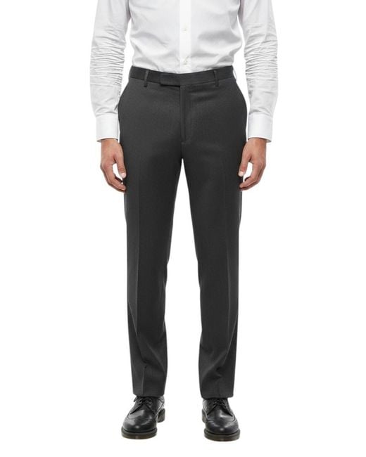 Corneliani Black Regular Pants for men