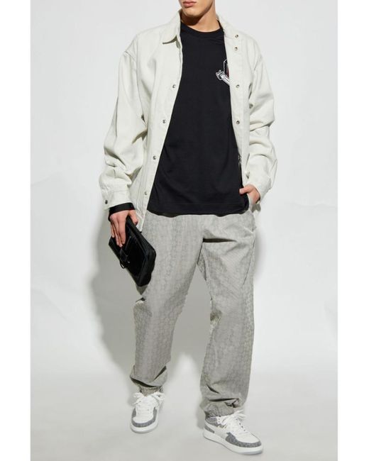 Givenchy Gray Trousers for men