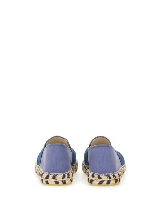 KENZO Blue Logo Espadrilles for men