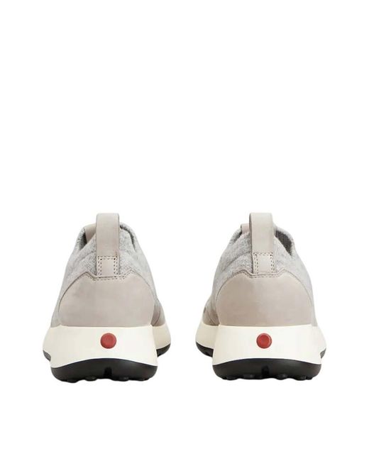 Tod's White Logo Sneakers