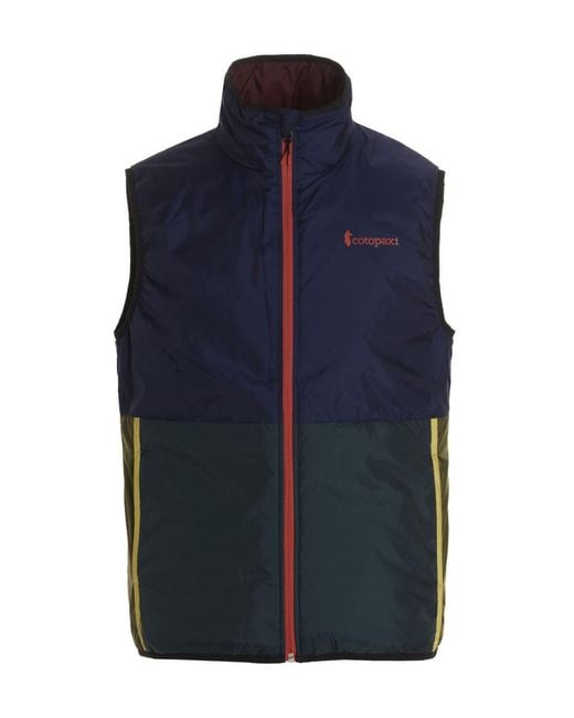 COTOPAXI Blue Reversible Vest for men