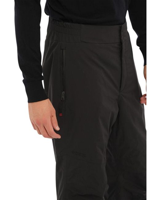 Woolrich Black Flat Front Trousers for men
