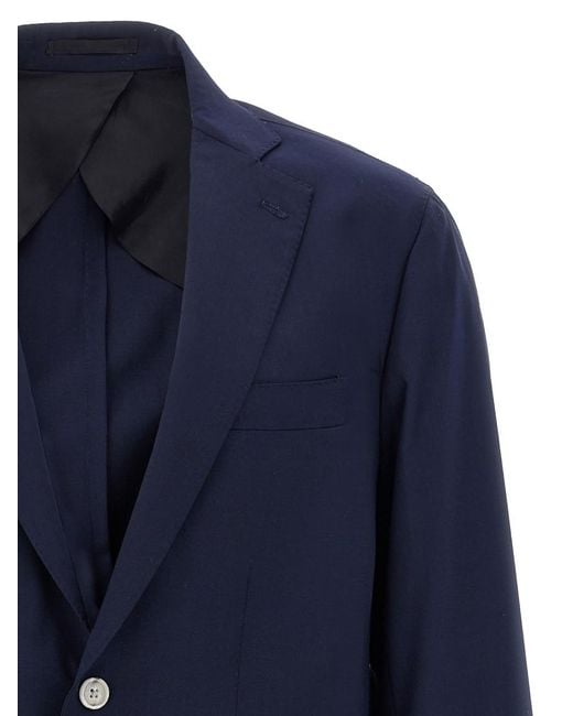 Barba Napoli Blue Jim2 Blazer for men