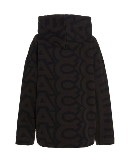 Marc Jacobs Black 'Monogram' Hoodie