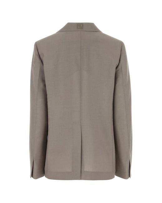 Fendi Brown Wool Blazer