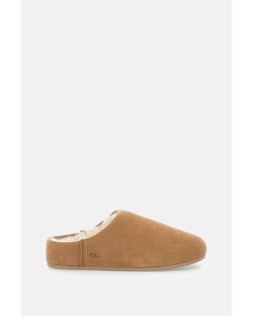 Ugg Brown Slip On Slides