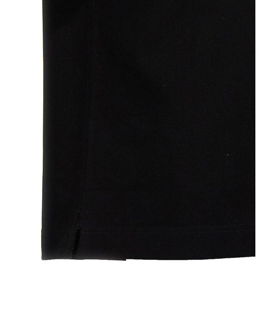 Givenchy Black 'Placket' Polo Shirt for men