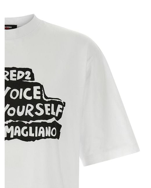 DSquared² Gray Capsule T-Shirt for men