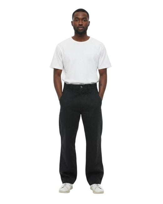 Isabel Marant White Flat Front Trousers for men