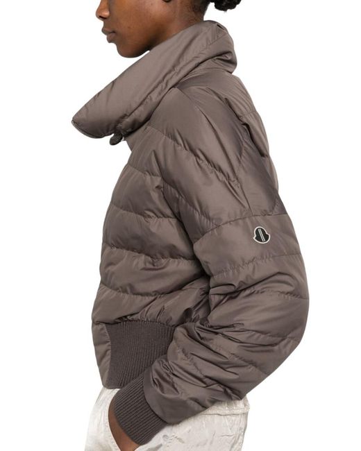 Moncler Brown Nylon Blouson Jacket