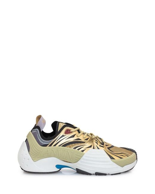 Lanvin Multicolor Graphic Flash-X Sneakers for men
