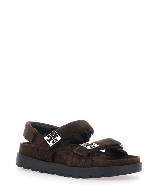 Tory Burch White Slingback Sandals