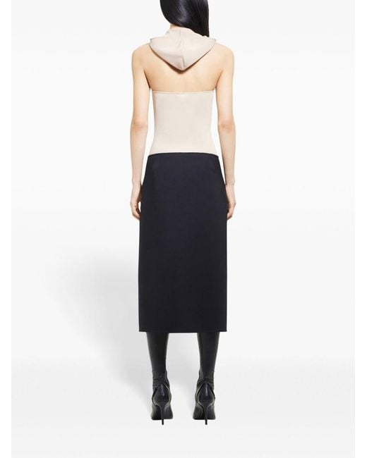 Courreges White Halterneck Top
