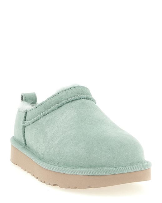 Ugg Green Solid Slip On Boots