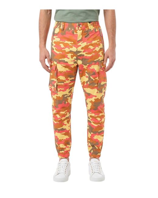 DSquared² Orange Slim Cargo Pants for men