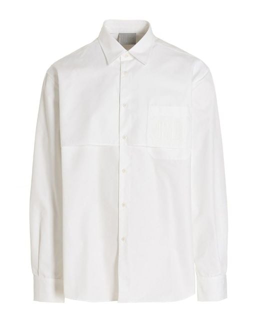 VTMNTS White Barcode Shirt for men