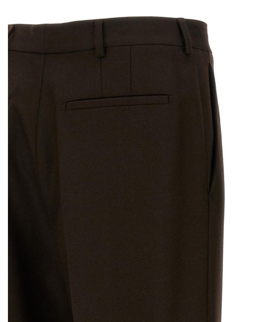 Saint Laurent Black Solid Shorts for men