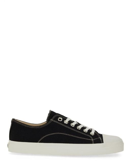 Moschino Black Low-Top Sneakers With Contrasting Accents for men
