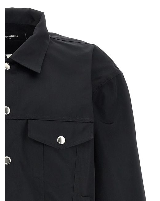 DSquared² Blue Ever Jean D2' Jacket for men