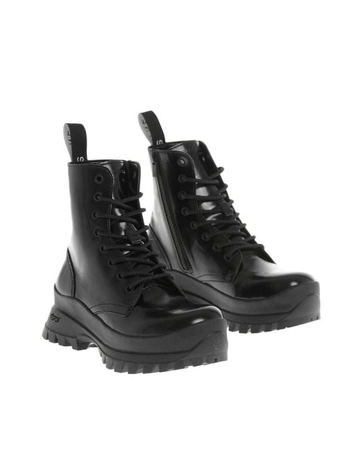 Stella McCartney Black Logo Trace Boots