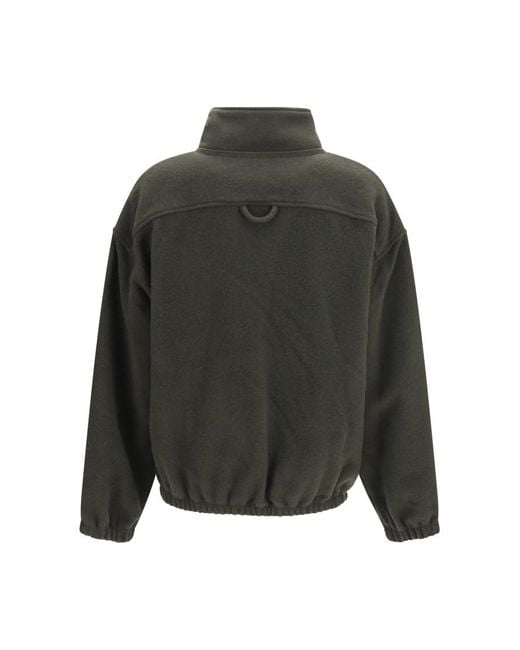 Rier Gray Solid Mock Collar Jacket