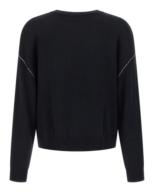 A.P.C. Blue Logo Sweater for men