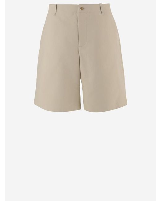 Jacquemus Natural Cotton Shorts for men