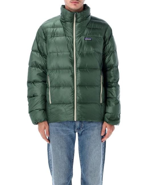 Patagonia Green Fitz Roy Down Jacket for men