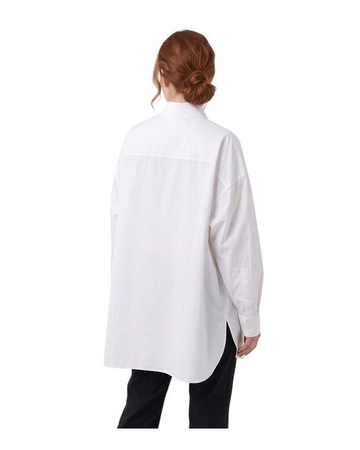 Wardrobe NYC White Oversized Solid Shirt