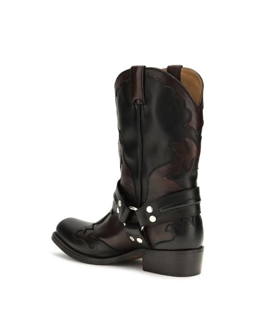 Versace Black Sylvester Boots