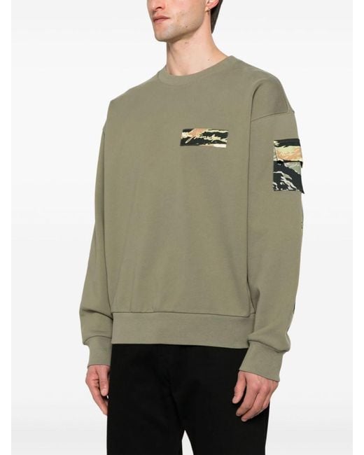 Givenchy Green Crewneck Sweatshirt for men