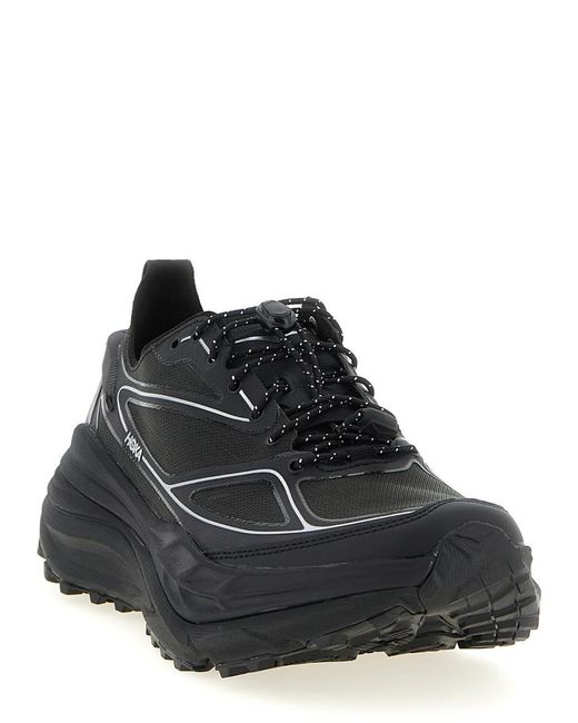 Hoka One One Black Solid Sneakers for men