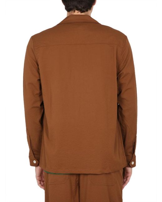 Howlin' By Morrison Brown Regular Solid Shirt for men