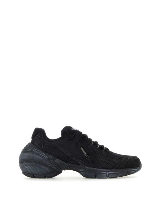 Givenchy Black Leather Tk-Mx Runner Sneakers for men