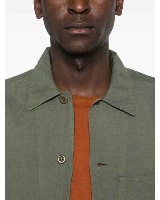 Polo Ralph Lauren Green Shirt With Patch Pockets for men