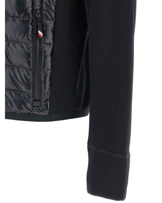 Moncler Black Quilted Jacket for men