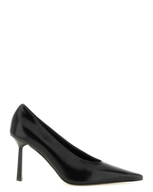 Prada Black Logo Pumps