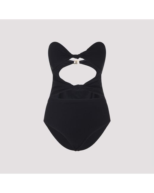Céline Black Polyamide One-Piece