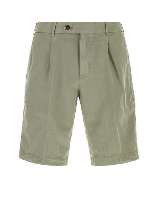 PT Torino Green Solid Shorts for men