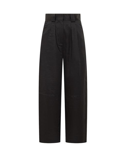 IRO Black Relaxed Pleated Pants