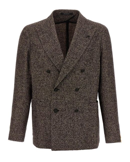 Tagliatore Brown Exclusive Garment Line Blazer for men