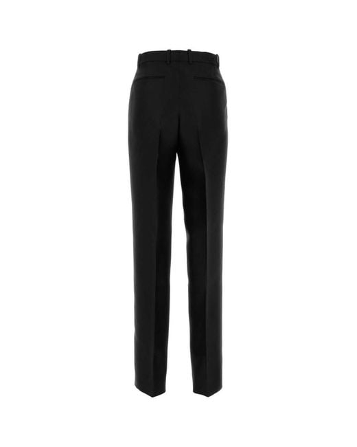 Gucci Black Wool Blend Pant