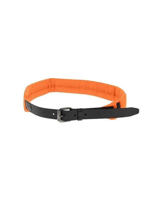 DSquared² Orange Logo Belt