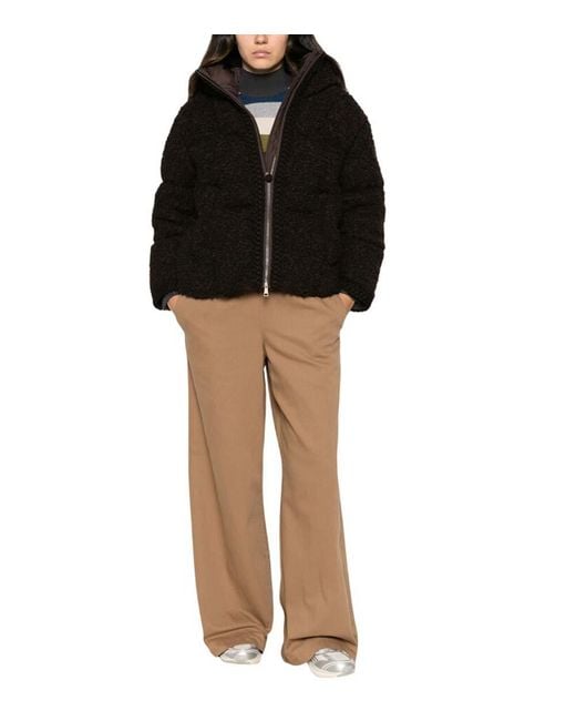 Moncler Black Dark Textured Hood Jacket